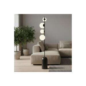 EMIBIG Stojací lampa ETNO 4xG9/8W/230V černá 1503/LP4