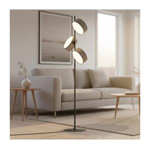 EMIBIG Stojací lampa DRUMZ 3xE14/10W/230V šedá 1564/LP3