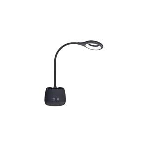 LED Stm. flexi. nabíjecí stolní lampa LUSIA LED/5W/5V 3000/4000K 1200 mAh černá