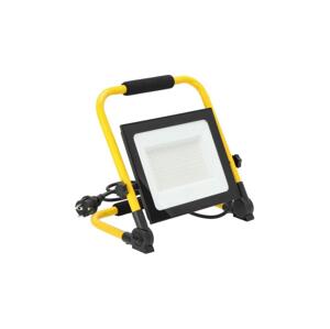LED Reflektor TIGRA LED/100W/4000K IP54 černá/žlutá