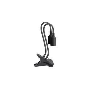 Flexibilní stolní lampa s klip pro pěstování rostlin PLANTY 2xE27/30W/230V černá