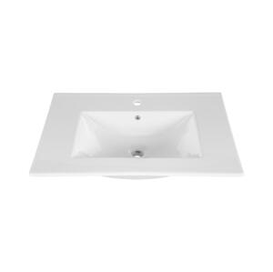 COMAD COMAD UM-CFP LAVA 80D - Zápustné umyvadlo LAVA 81x46 cm keramika/lesklá bílá