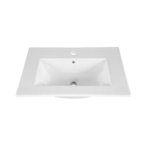 COMAD COMAD UM-CFP LAVA 60D - Zápustné umyvadlo LAVA 61x46 cm keramika/lesklá bílá