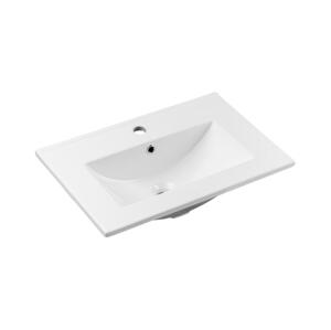 COMAD COMAD UM-2060RB DANCE 60 - Zápustné umyvadlo DANCE 62x40 cm keramika/lesklá bílá