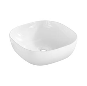 COMAD COMAD UM-6252 SMILE 40 DP - Umyvadlo na desku SMILE 41x41 cm lesklá bílá