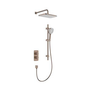 KFA Armatura KFA Armatura 5759-301-34 - Sprchová sada s term. podom. baterií MALAGA rose gold