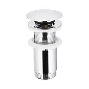 KFA Armatura KFA Armatura 660-253-00-Umyv. výpusť bez přepadu CLICK-CLACK pr. 6,6 cm l. chrom