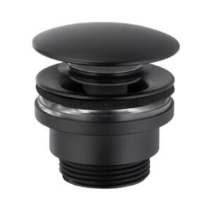 KFA Armatura KFA Armatura 660-310-81 - Umyvadlová výpusť CLICK-CLACK pr. 6,6 cm matná černá