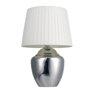 Stolní lampa 1xE27/25W/230V lesklý chrom
