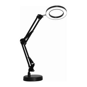 LED Stmívatelná stolní lampa s lupou LED/10W/230V 3000/4500/6000K
