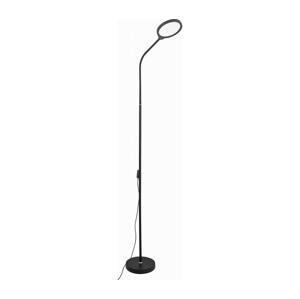 LED Stmívatelná stojací lampa 2v1 LED/10W/230V 3000-4500-6500K černá