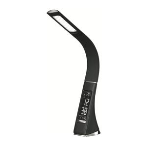LED Stmívatelná stolní lampa s displejem LED/10W/5V černá