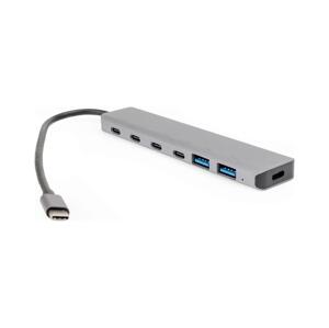 USB-C hub 7v1 Power Delivery 100W PMH22