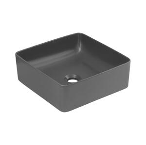 COMAD COMAD UM-6276 SLIM 40 GREY DP - Umyvadlo na desku SLIM 37x37 cm matná šedá