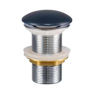 COMAD COMAD CLICK-CLACK T201MNB-3 - Umyvadlová výpusť CLICK-CLACK pr. 7 cm matná modrá