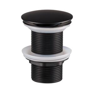 COMAD COMAD CLICK-CLACK T201MBG-3 - Umyvadlová výpusť CLICK-CLACK pr. 7 cm matná černá