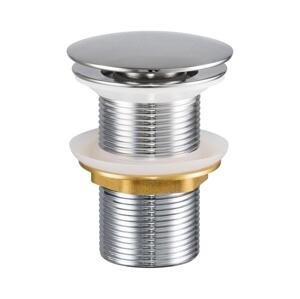 COMAD COMAD CLICK-CLACK T201L-3 - Umyvadlová výpusť CLICK-CLACK pr. 7 cm lesklý chrom
