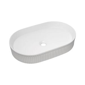COMAD COMAD BEYOND 3 WHITE ( E-6531 ) - Umyvadlo na desku BEYOND 56x36 cm lesklá bílá