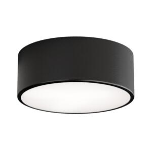 Koupelnové stropní svítidlo se senzorem CLEO 1xE27/24W/230V pr. 20 cm IP54 černá 5907623692344