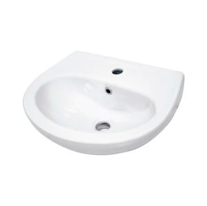Deante Deante CDJ_6U4W - Závěsné umyvadlo s otvorem JASMIN 45,7x36,4 cm  keramika/bílá
