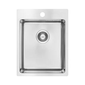 Deante Deante ZPO_010E - Kuchyňský dřez OLFATO 50,5x39 cm kartáčovaná ocel