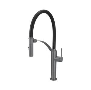 Deante Deante BRC_D72M - Dřezová baterie s flexibilním ramínkem CORDA titan