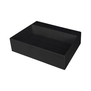 Deante Deante CQR_NU5M - Umyvadlo na desku CORREO 40x50 cm granit/černá
