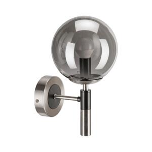Nástěnné svítidlo ROLLO 1xE14/5W/230V matný chrom/kouřová