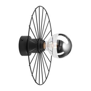 Nástěnné svítidlo MONTANA 1xE27/15W/230V pr. 30 cm černá