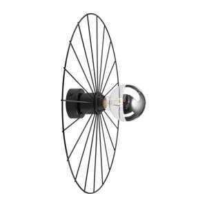 Nástěnné svítidlo MONTANA 1xE27/15W/230V pr. 45 cm černá