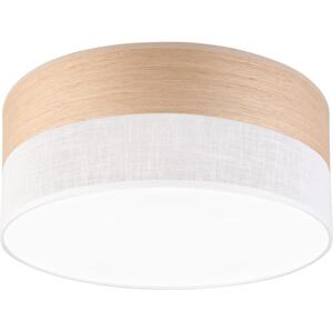 LED Stropní svítidlo SIRJA WOOD LED/20W/230V pr. 35 cm bílá/dub