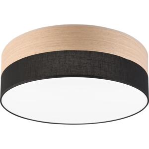 LED Stropní svítidlo SIRJA WOOD LED/36W/230V pr. 45 cm černá/dub