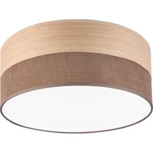 LED Stropní svítidlo SIRJA WOOD LED/20W/230V pr. 35 cm hnědá/dub
