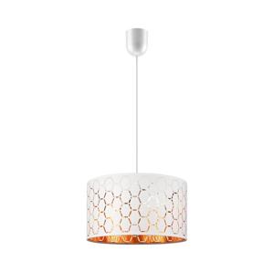 Lustr na lanku ULLE 1xE27/15W/230V bílá