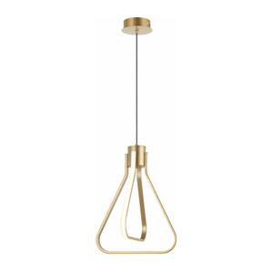 LED Lustr na lanku ZING LED/19W/230V zlatá LM-1.279