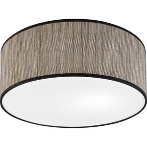 Stropní svítidlo SIRJA 2xE27/15W/230V pr. 35 cm hnědá