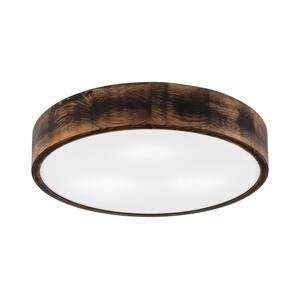 Stropní svítidlo OAK SMOKY 3xE27/15W/230V ø 47,5 cm dub/tmavě hnědá