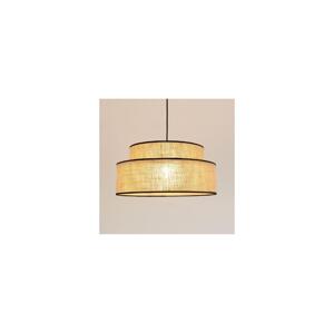 Lustr na lanku BOHO 1xE27/60W/230V béžová