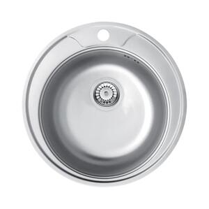 Deante Deante ZHC_0813 - Kuchyňský dřez TWIST pr. 49 cm satin
