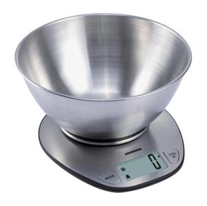 Heinner HKS-5SS - Digitální kuchyňská váha s mísou 2xAAA nerez HKS-5SS