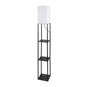 Brilagi - Stojací lampa s poličkami GRADUS 1xE27/40W/230V černá/bílá 63018