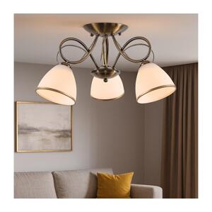 Brilagi - Přisazený lustr FRED 3xE27/60W/230V pr. 59 cm bronzová 63033