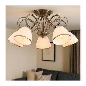 Brilagi - Přisazený lustr FRED 5xE27/60W/230V pr. 59 cm bronzová 63034