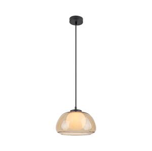 Rabalux Rabalux 72273 - Lustr na lanku ELOWEN 1xG9/5W/230V hnědá/kouřová