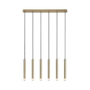 Rabalux Rabalux 72363 - Lustr na lanku RAMIRA 6xG9/5W/230V zlatá