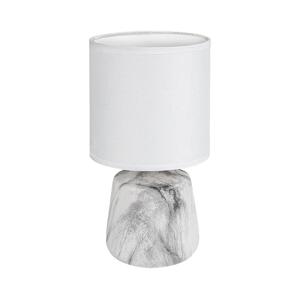 Rabalux Rabalux 74067 - Stolní lampa NALISA 1xE14/40W/230V bílá/dekor mramoru