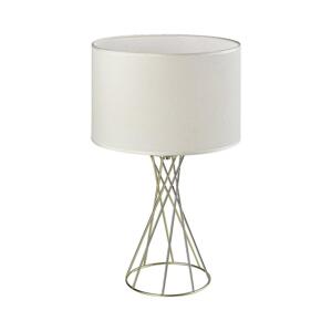 Rabalux Rabalux 74081 - Stolní lampa NIVRA 1xE27/40W/230V zlatá/bílá