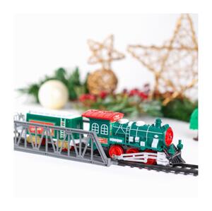 LED Vánoční vláček LED/2xAA teplá bílá gl-BW2043