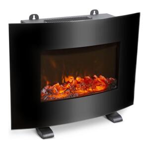 LED Elektrický krb s topením LED/2000W/230V + dálkové ovládání gl-BW2019