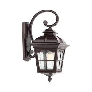 Redo Redo 9648 - Venkovní nástěnná lampa YORK 1xE27/70W/230V IP44 hnědá